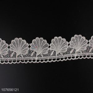 Factory made top quality lace trim ribbon embroidery lace