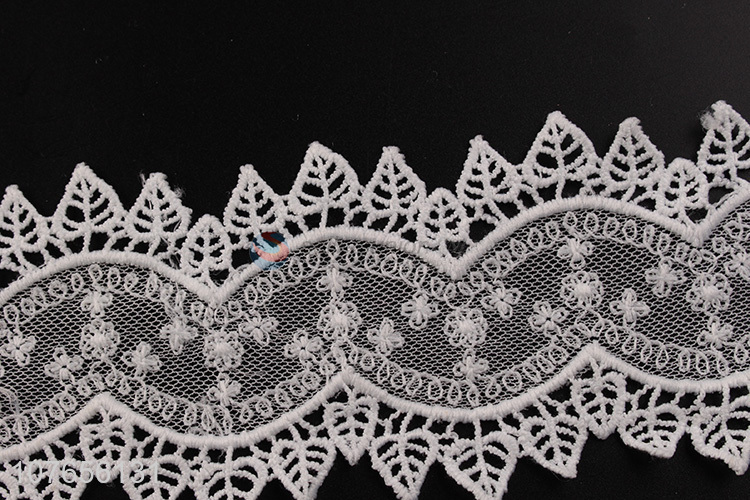 New product low price lace trim ribbon embroidery lace