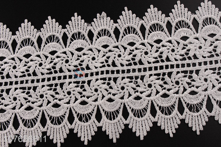 Top sale good quality white lace trim ribbon for decoration