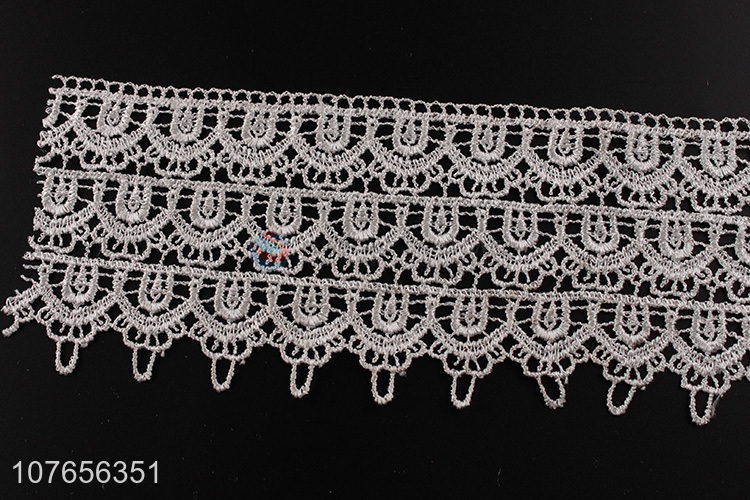 Fanshionable product good quality lace trim ribbon embroidery lace