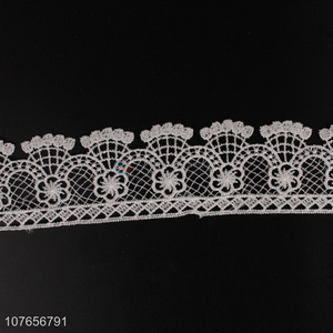 Popular product top quality polyester lace trim for clothing