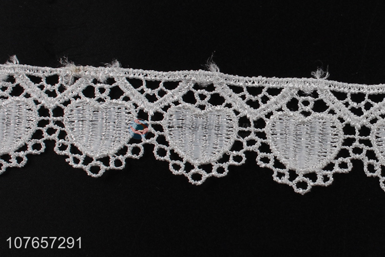 New arrival embroidered lace trim with high quality 