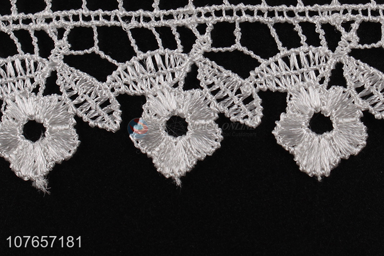 Hot sale nice pattern delicate lace trim for garment decoration