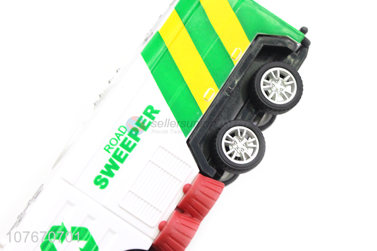 New style road sweeper model children's game toy car