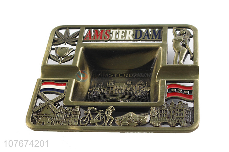 Wholesale high quality custom ashtray metal cigar ashtray