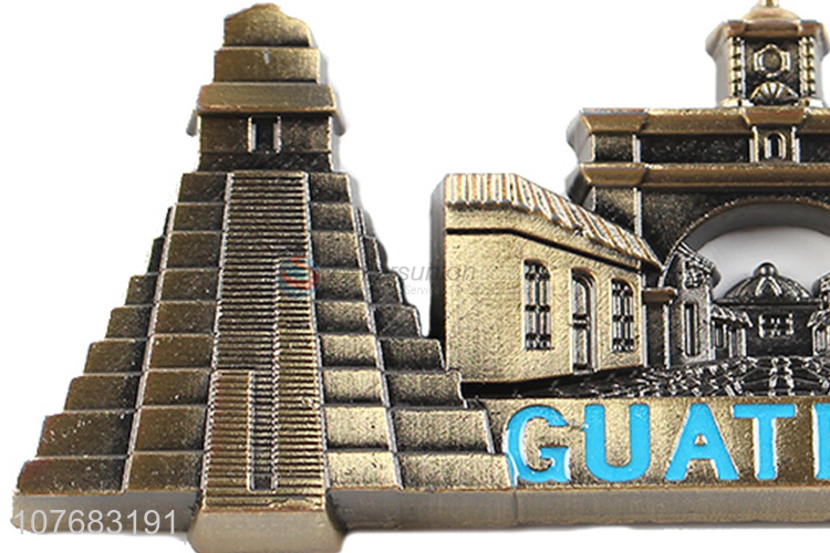 New products Guatemala souvenir metal fridge magnet fridge sticker