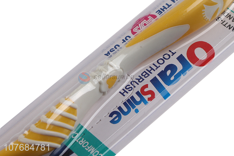 New design soft gingival protection fresh adult soft bristles toothbrush