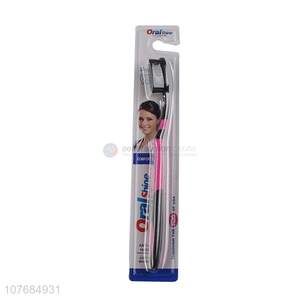 Factory direct sales soft bristled toothbrush manual adult toothbrush