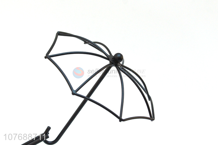 High-quality and unique iron umbrella flower pot combination