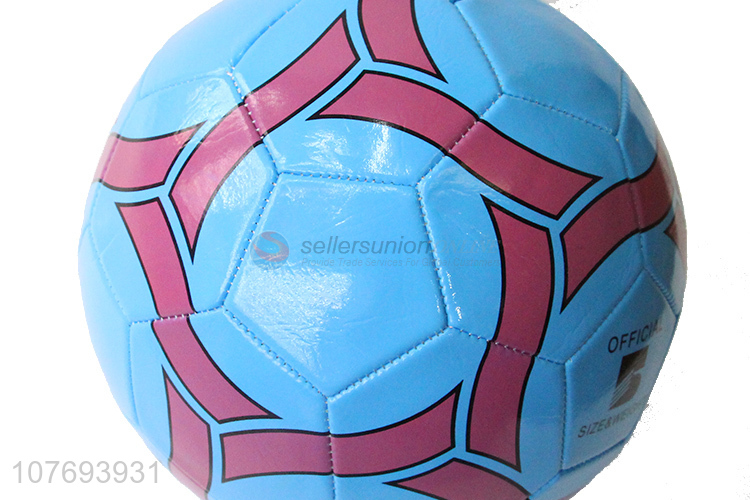 Factory supply PVChigh quality football soccer ball