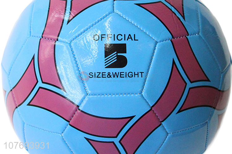 Factory supply PVChigh quality football soccer ball