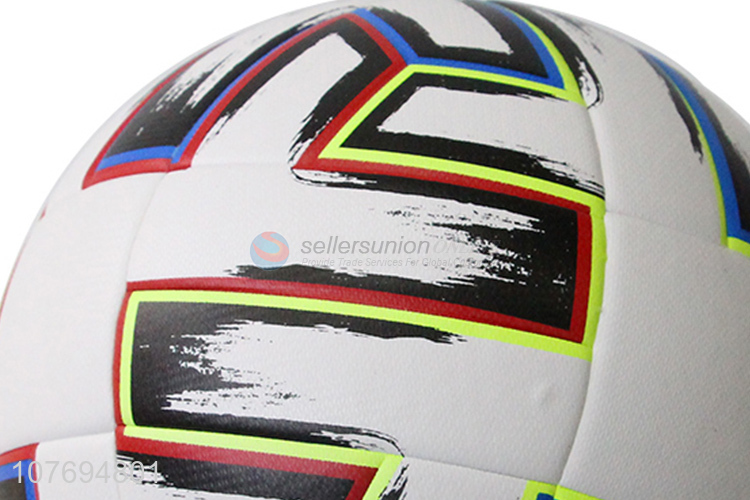 Wholesale new design football soccer ball for match training