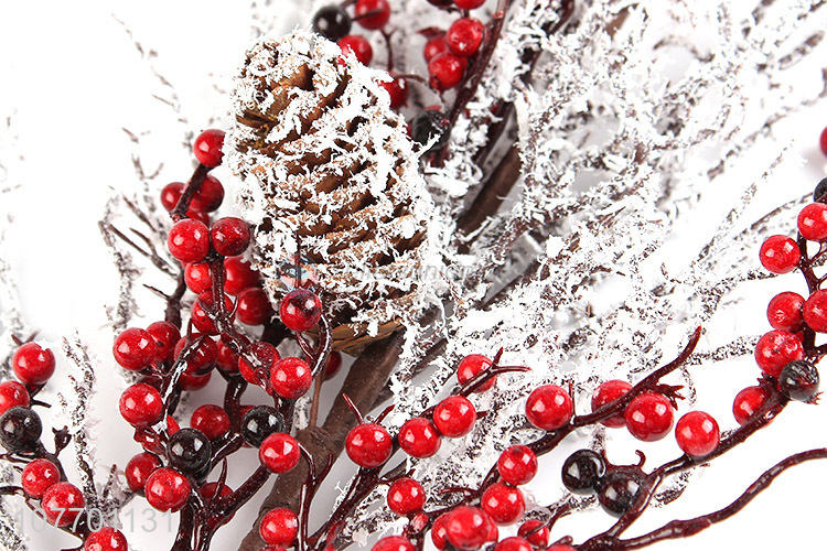 Hot selling decorative Christmas picks and sprays Christmas twig