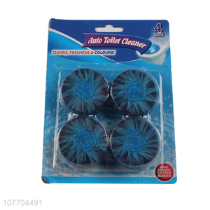 Low price eco friendly blue toilet bubble cleaner toilet block 