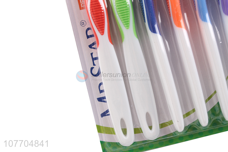 Best sale 6PCS soft touch toothbrush with cheap price