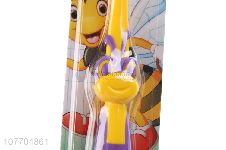 Best selling animal shape kids toothbrush for teeth cleaning