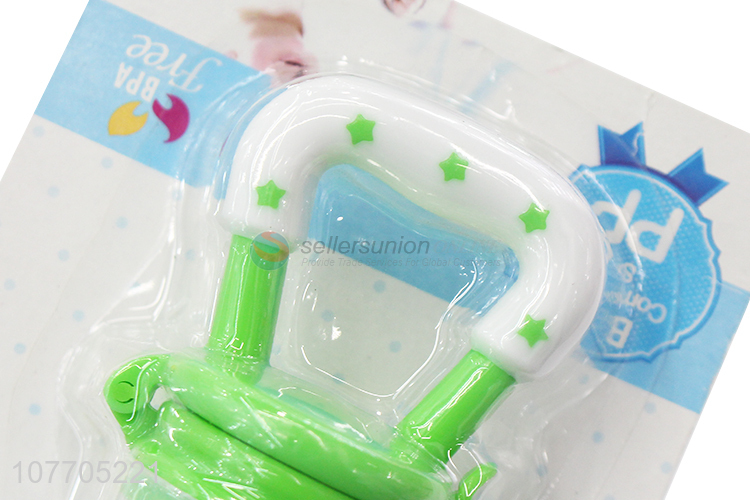 New arrival bpa free baby pacifier nipple food feeder soother