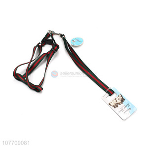 High quality multicolor <em>dog</em> <em>harness</em> vest leash Set 