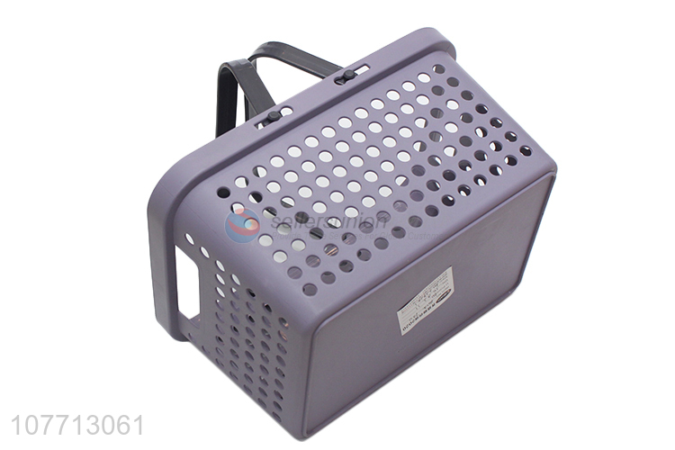 Hot Sale Multifunction Plastic Storage Basket Shower Basket With Handle