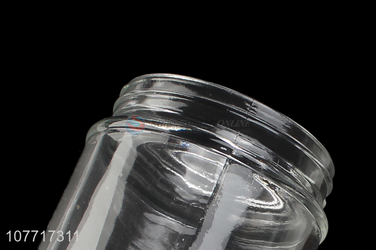 High quality home glass decoration practical food sealed glass jar