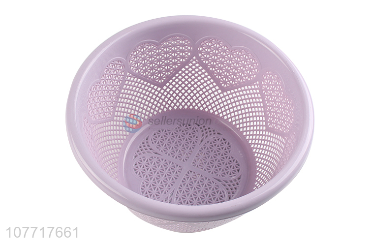 Wholesale large round storage basket for clothing