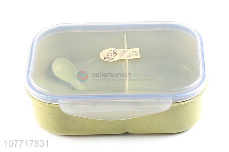 Best selling green leakproof lunch box with high quality