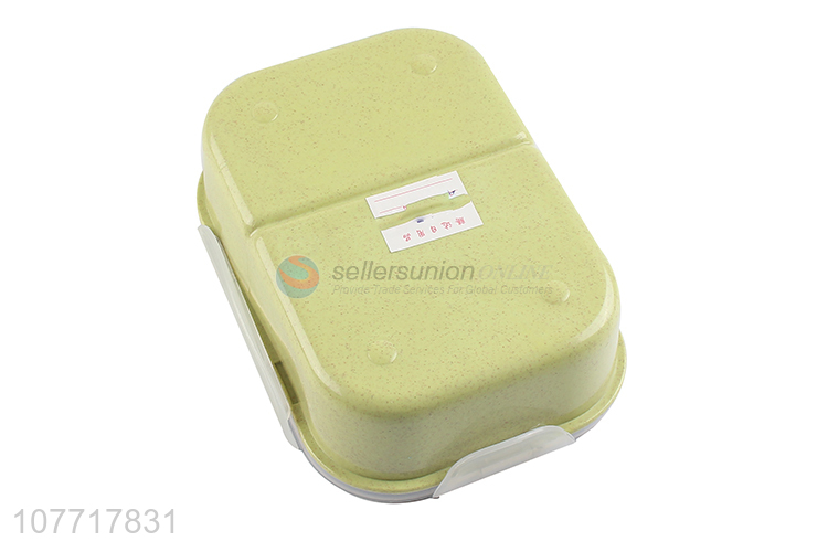 Best selling green leakproof lunch box with high quality