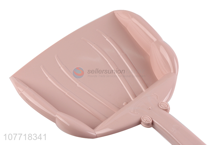 Household cleaning windproof long handle dustpan