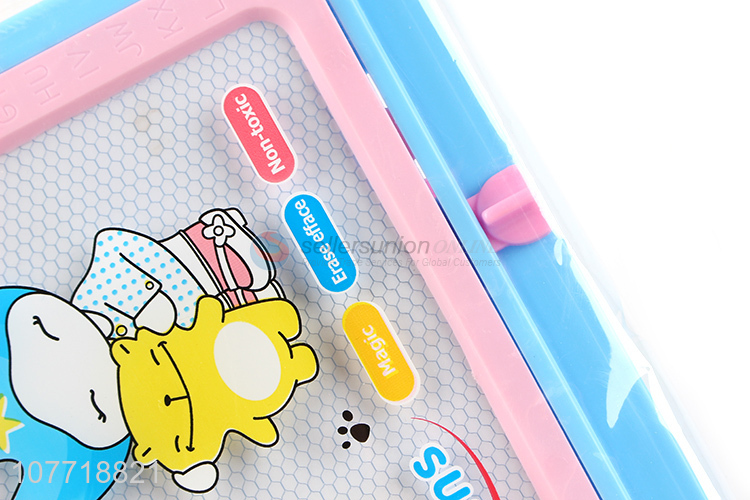 Educational kids plastic magic writing toy erasable drawing board