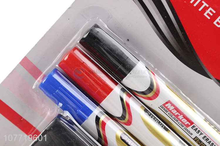 Best Price Marker Pen Whiteboard Marker With Eraser Set