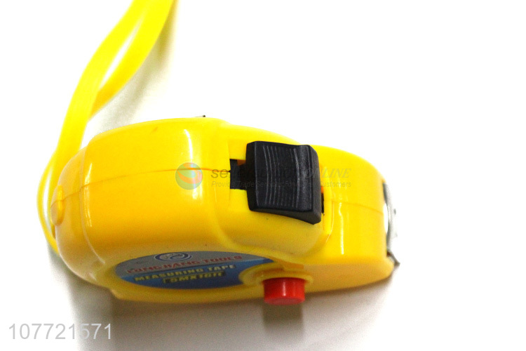 Portable measuring tools self-locking retractable tape measure