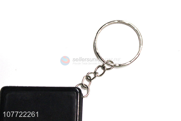 Fashion product top quality key chain with tape measure