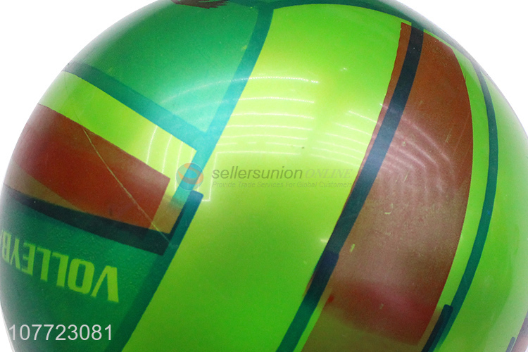 High quality green inflatable racquet beach ball