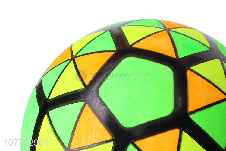 Unique design No. 5 ball color honeycomb laminated football