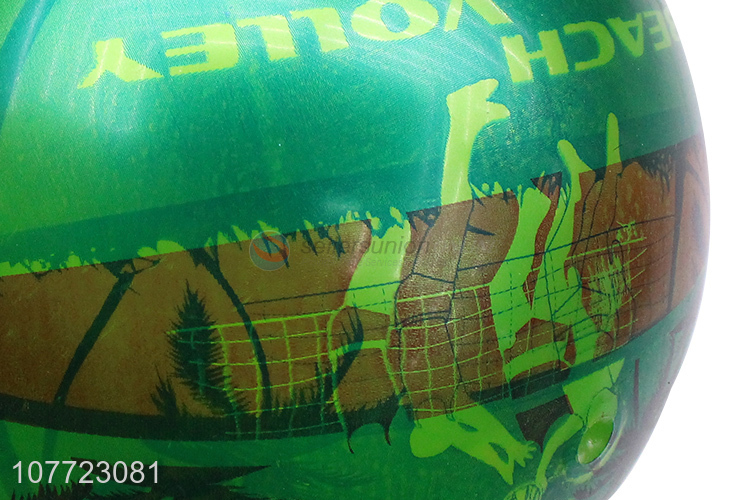 High quality green inflatable racquet beach ball