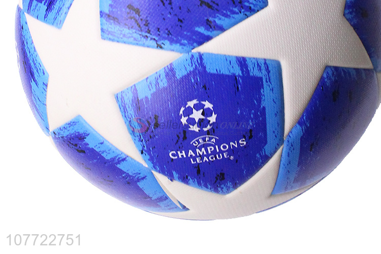 Hot sale five-pointed star football No. 5 laminated football