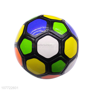 Unique design No. 5 ball color honeycomb laminated football