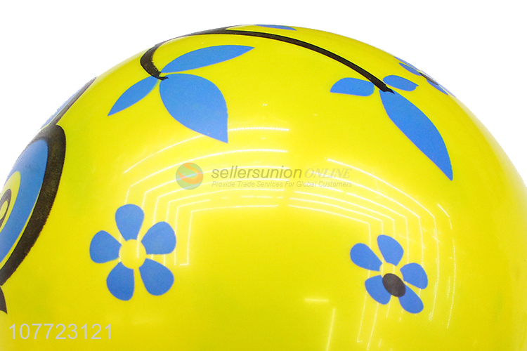 Popular children cartoon yellow owl toy ball outdoor sports ball