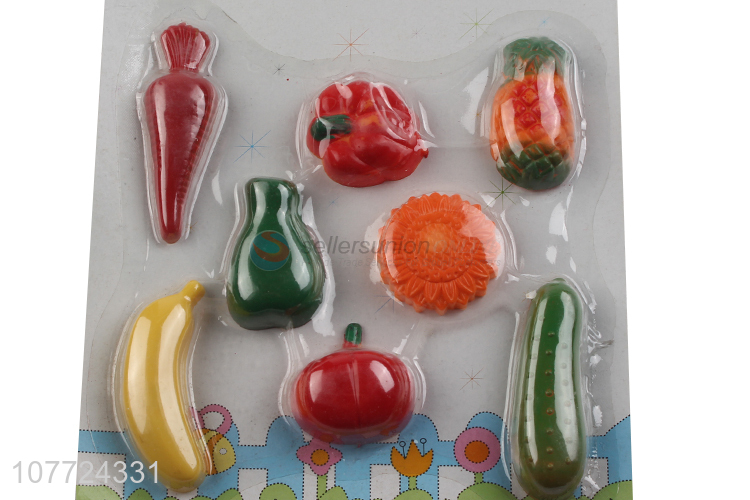 New arrival creative 3D fruit vegetable fridge magnet for home decoration