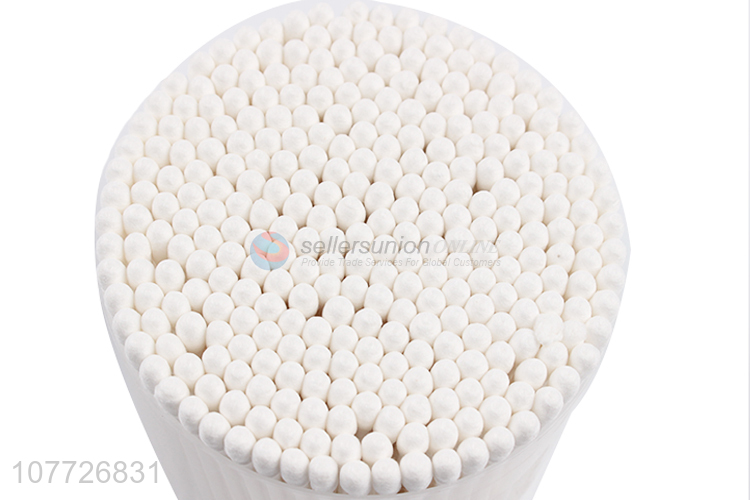 Factory direct toilet paper stick cotton swab household beauty cotton swab stick