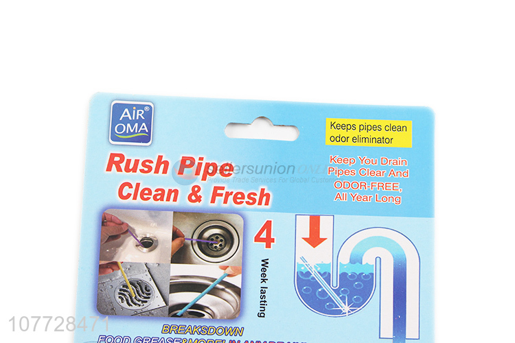 Wholesale blue freshener sewer pipe freshener deodorant