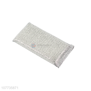 Wholesale household cleaning cloth kitchen silver screen scouring pad