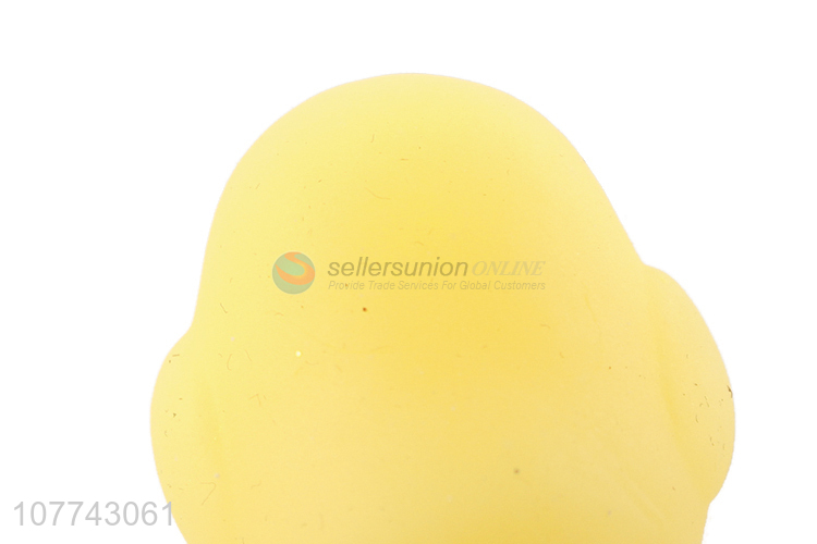 Wholesale small yellow chicken toys children toys decompression toys