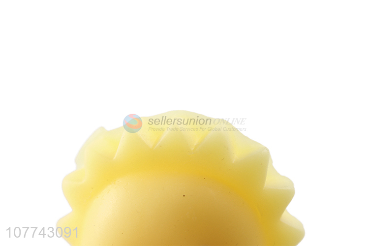 New style light yellow sun rebound toy vent toy