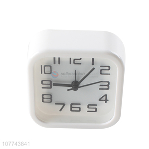 Simple design alarm office table clock for sale