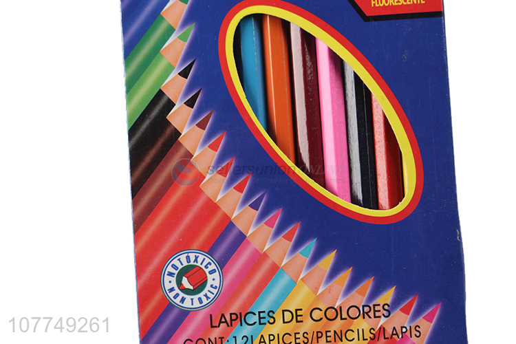 Factory wholesale environmental non-toxic colored pencil set