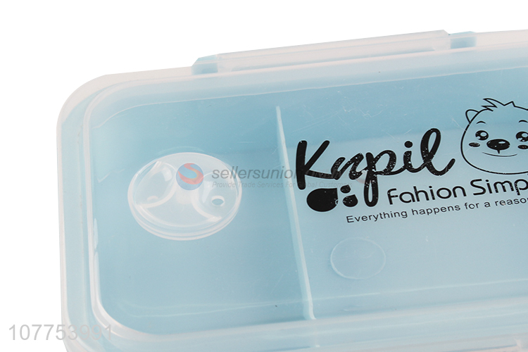 New Style Plastic Lunch Box Cheap Bento Box With Spoon