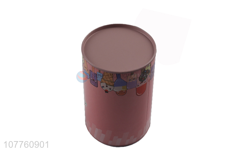 Pink cartoon paper piggy bank children piggy bank storage tank