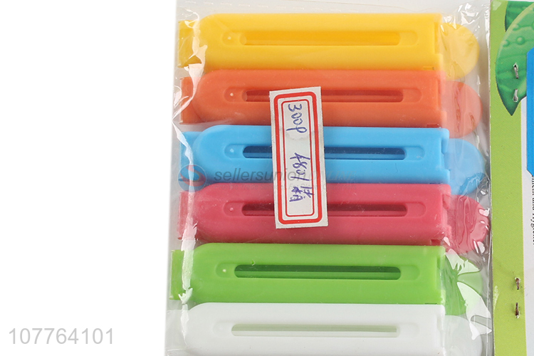 Hot selling food snacks bag clip plastic tea bag clips