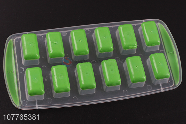 Wholesale cuboid shape silicone ice cube tray ice block mold